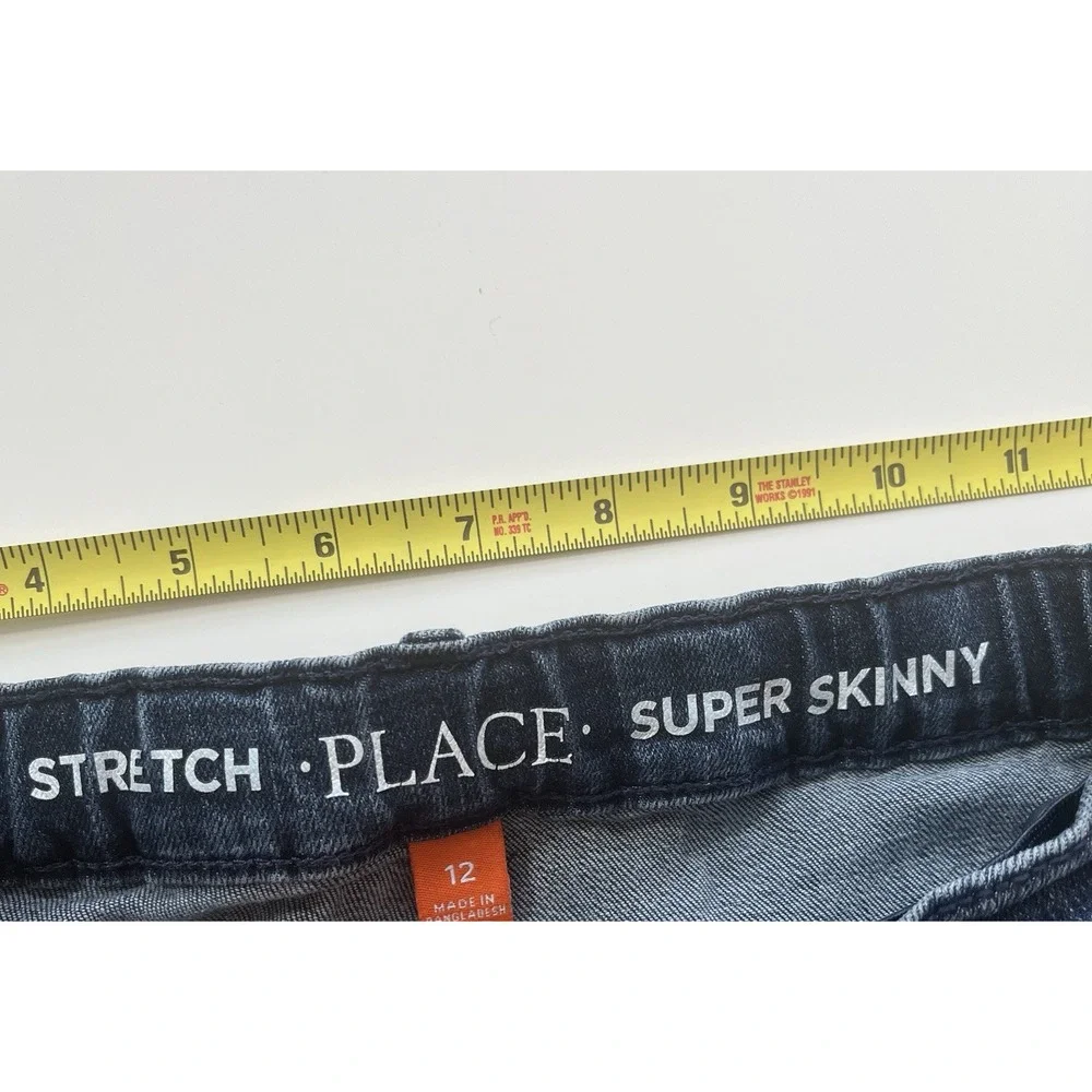 Children's Place Boys Size‎ 12 Super Skinny Jeans Denim Medium Wash
